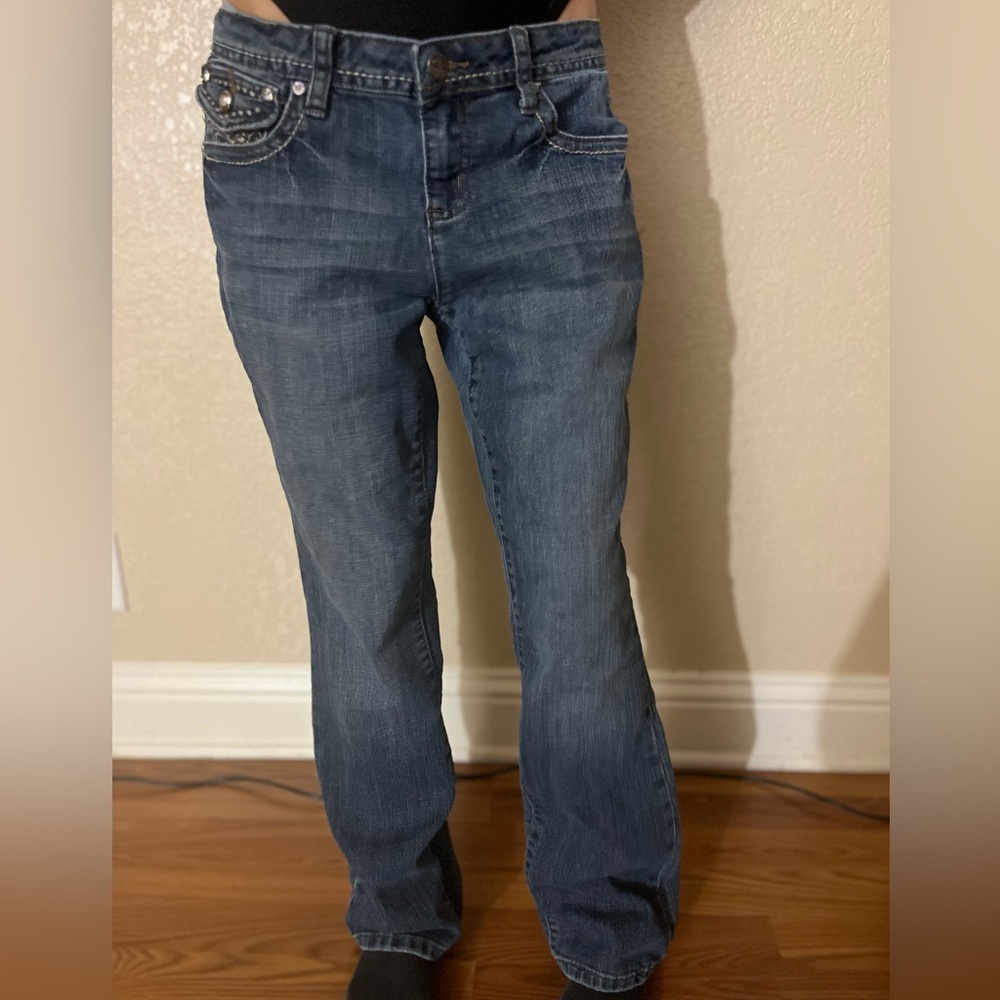 Earl Jeans Women's Dark Blue Boot Cut Jeans